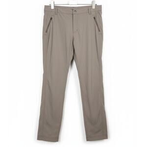 LL Bean Cresta Hiking Pants Nylon Spandex Zip Pocket Outdoor Utility 14 Gorpcore